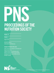 Proceedings of the Nutrition Society Volume 73 - Issue 3 -