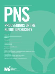 Proceedings of the Nutrition Society Volume 79 - Issue 1 -