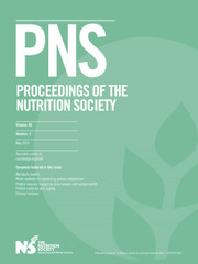 Proceedings of the Nutrition Society Volume 80 - Issue 2 -