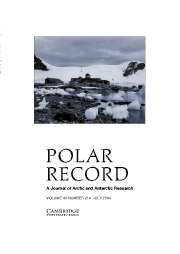 Polar Record Volume 40 - Issue 3 -