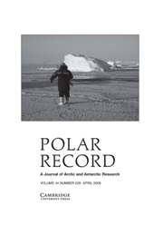 Polar Record Volume 44 - Issue 2 -