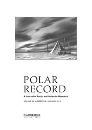 Polar Record Volume 49 - Issue 1 -