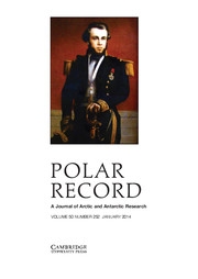 Polar Record Volume 50 - Issue 1 -