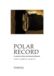 Polar Record Volume 51 - Issue 1 -