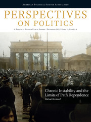 Perspectives on Politics Volume 13 - Issue 4 -