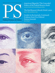 PS: Political Science & Politics Volume 51 - Issue 4 -