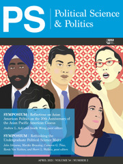 PS: Political Science & Politics Volume 54 - Issue 2 -