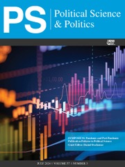 PS: Political Science & Politics Volume 57 - Issue 3 -