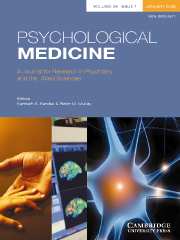 Psychological Medicine Volume 38 - Issue 1 -