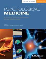 Psychological Medicine Volume 38 - Issue 2 -