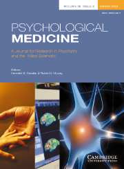 Psychological Medicine Volume 38 - Issue 3 -