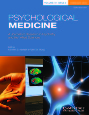 Psychological Medicine Volume 49 - Issue 3 -