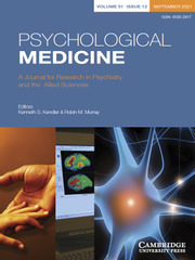 Psychological Medicine Volume 51 - Issue 12 -