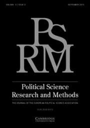 Political Science Research and Methods Volume 3 - Issue 3 -