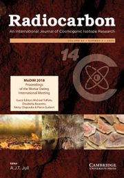 Radiocarbon Volume 62 - Issue 3 -  MoDIM 2018 Proceedings of the Mortar Dating International Meeting