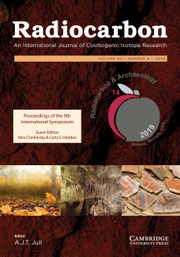 Radiocarbon Volume 62 - Issue 6 -  Proceedings of the 9th International Symposium