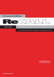 ReCALL Volume 32 - Issue 2 -