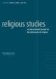 Religious Studies Volume 40 - Issue 2 -