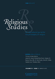 Religious Studies Volume 51 - Issue 1 -