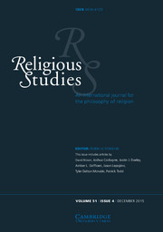 Religious Studies Volume 51 - Issue 4 -