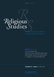 Religious Studies Volume 54 - Issue 2 -