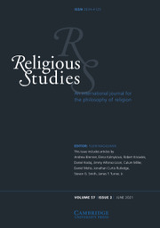 Religious Studies Volume 57 - Issue 2 -