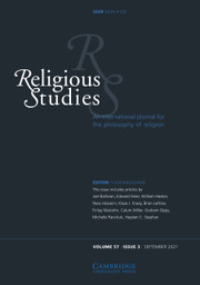 Religious Studies Volume 57 - Issue 3 -