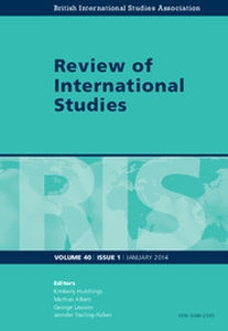 Review of International Studies Volume 40 - Issue 1 -