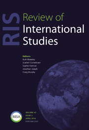 Review of International Studies Volume 42 - Issue 2 -