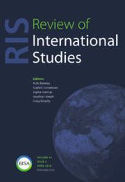 Review of International Studies Volume 44 - Issue 2 -