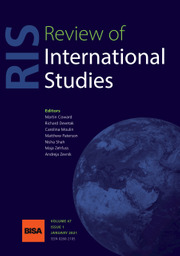 Review of International Studies Volume 47 - Issue 1 -