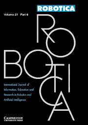 Robotica Volume 21 - Issue 6 -