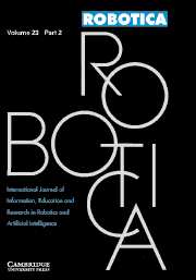 Robotica Volume 23 - Issue 2 -