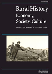 Rural History Volume 30 - Issue 2 -