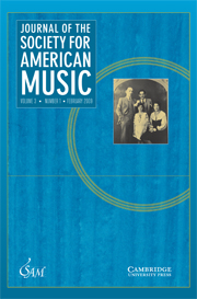 Journal of the Society for American Music Volume 3 - Special Issue1 -  Leonard Bernstein in Boston