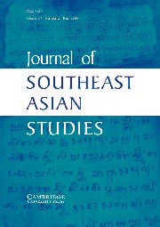 Journal of Southeast Asian Studies Volume 37 - Issue 2 -