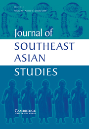 Journal of Southeast Asian Studies Volume 40 - Issue 3 -  The origins of the Southeast Asian Cold War