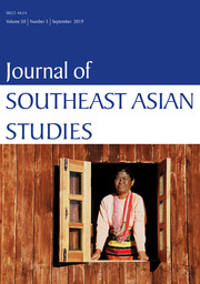 Journal of Southeast Asian Studies Volume 50 - Issue 3 -