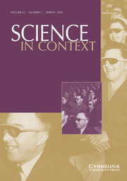 Science in Context Volume 31 - Issue 1 -  Science in Film and the Deficit Model