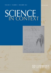 Science in Context Volume 35 - Issue 4 -  Modernism in science and mathematics: A second look at Herbert Mehrtens