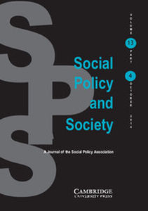 Social Policy and Society Volume 13 - Issue 4 -