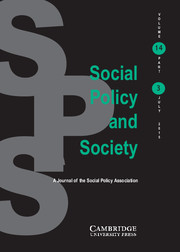 Social Policy and Society Volume 14 - Issue 3 -