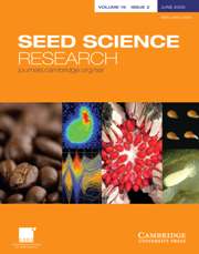 Seed Science Research Volume 19 - Issue 2 -