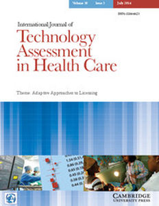 International Journal of Technology Assessment in Health Care Volume 30 - Issue 3 -  Theme: Adaptive Approaches to Licensing