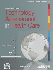 International Journal of Technology Assessment in Health Care Volume 34 - Issue 1 -