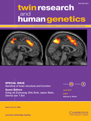 Twin Research and Human Genetics Volume 15 - Special Issue3 -  Genetics of brain structure and function