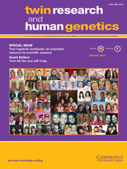 Twin Research and Human Genetics Volume 16 - Special Issue1 -  Twin registries worldwide: An important resource for scientific research