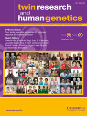 Twin Research and Human Genetics Volume 22 - Special Issue6 -  Twin family registries worldwide: An important resource for scientific research