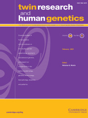 Twin Research and Human Genetics Volume 24 - Issue 1 -