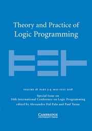 Theory and Practice of Logic Programming Volume 18 - Special Issue3-4 -  34th International Conference on Logic Programming